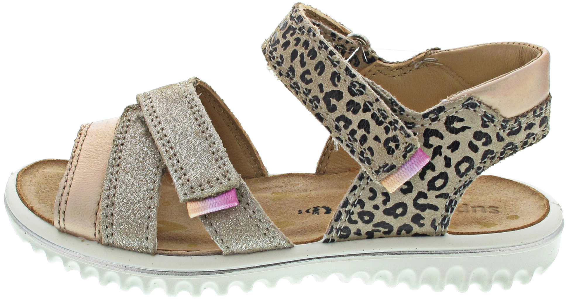 SUPERFIT Sandalo 'SPARKLE' in Rosa | ABOUT YOU