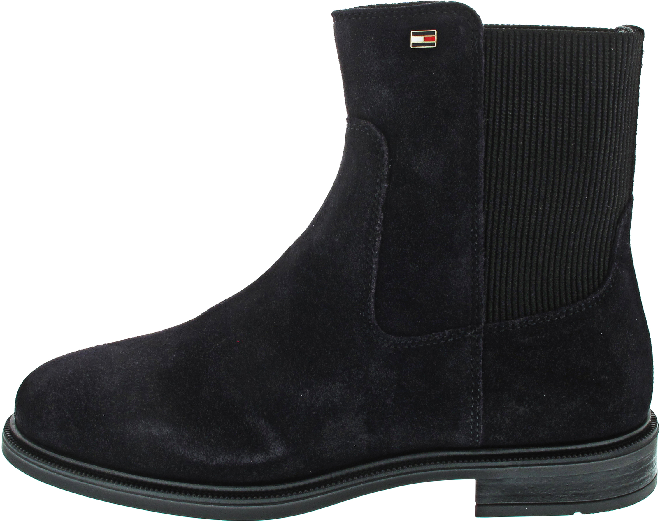 Tommy Hilfiger Enamel Flag Suede Ankle C