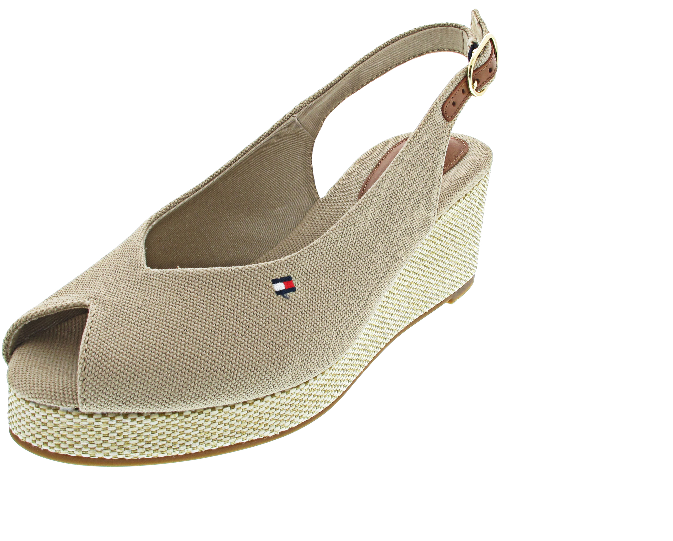Tommy Hilfiger Flag Mid Wedge Espad Slin