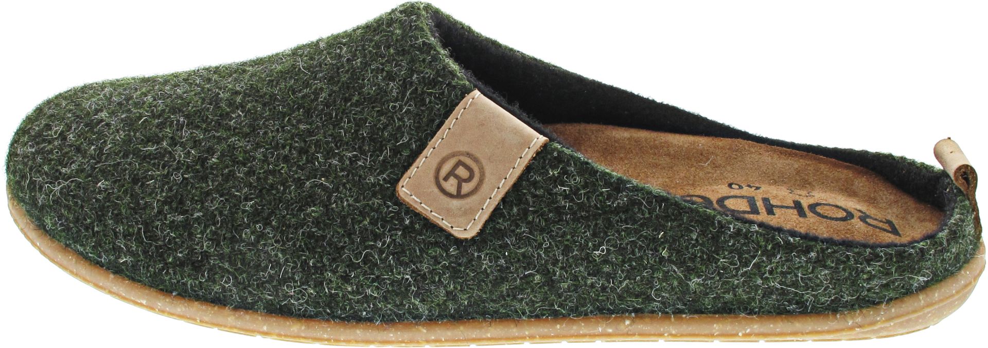 Rohde pantoffels voor vrouwen Tivoli-D 6868, grootte:42, kleur:Bruin